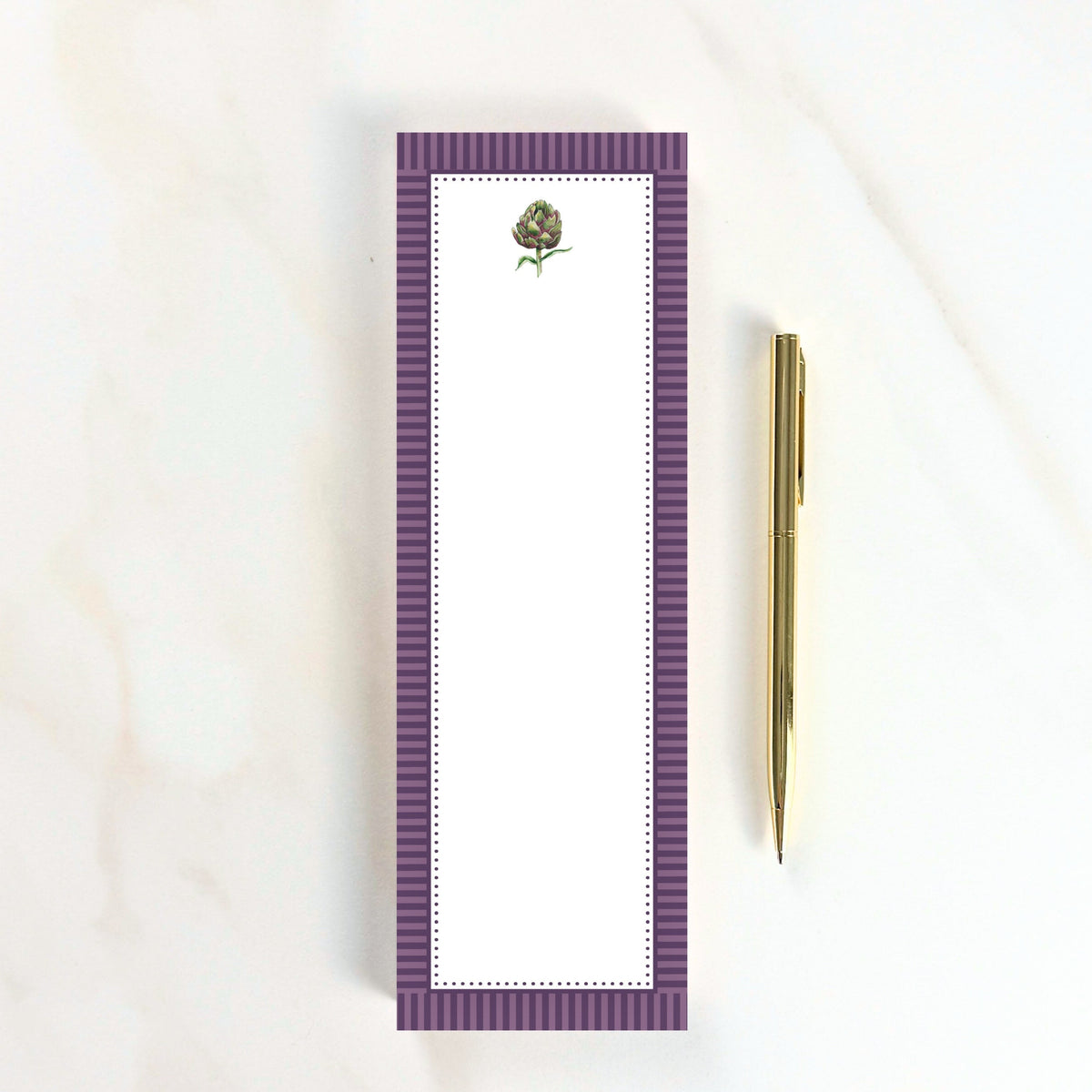 Artichoke Skinny Notepad