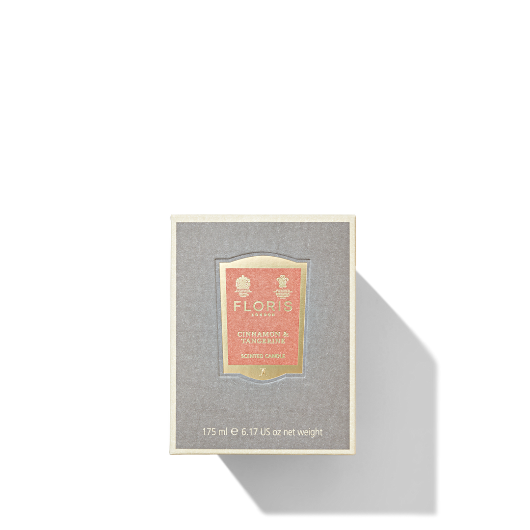 Floris Cinnamon & Tangerine Scented Candle