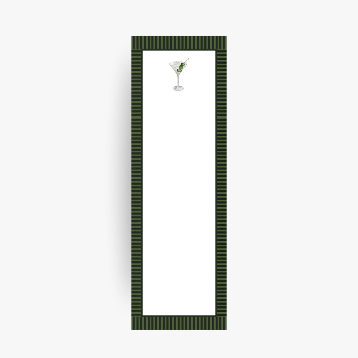 Martini Skinny Notepad