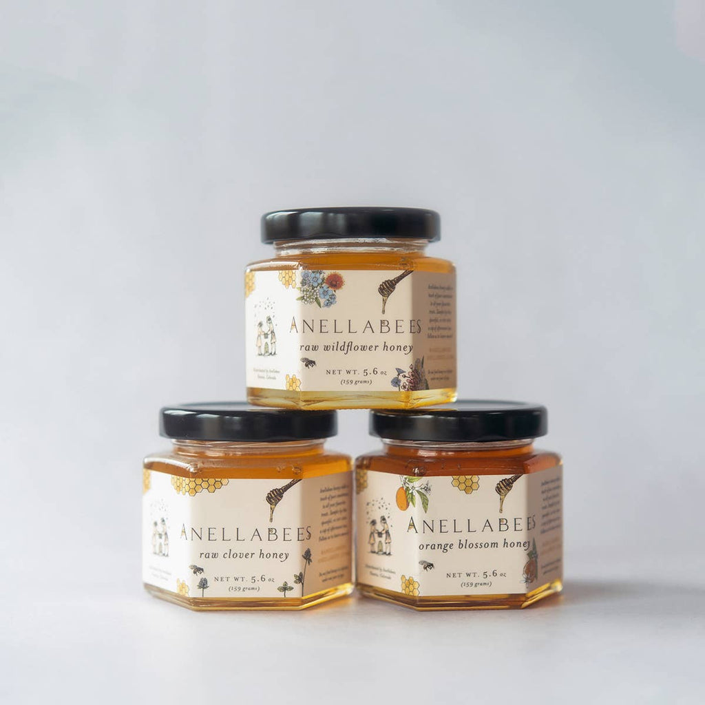 Raw Wildflower Honey for Holiday Gifting