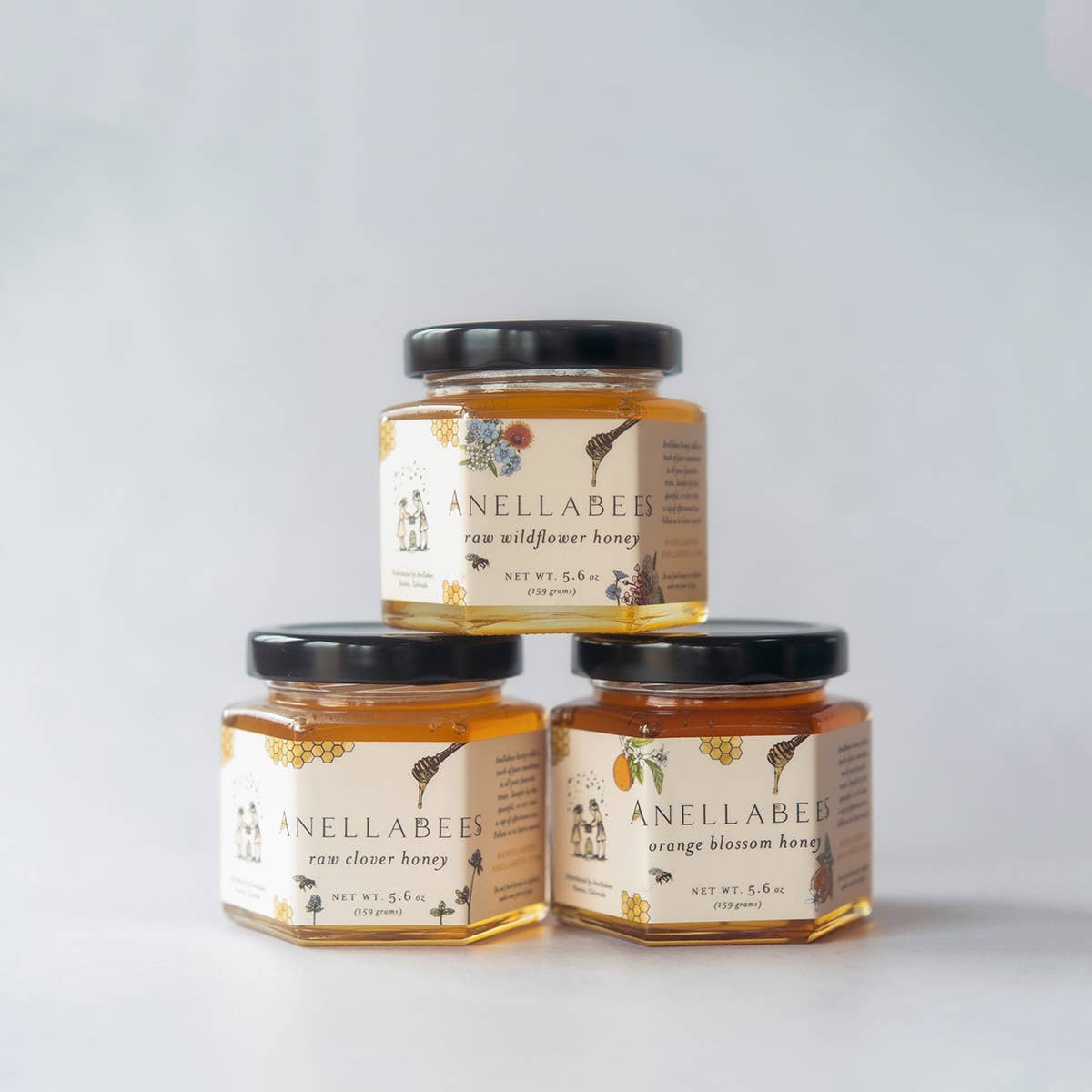 Raw Wildflower Honey for Holiday Gifting