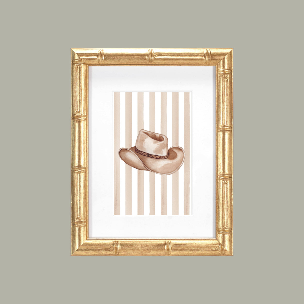 Cowboy Hat Art Print