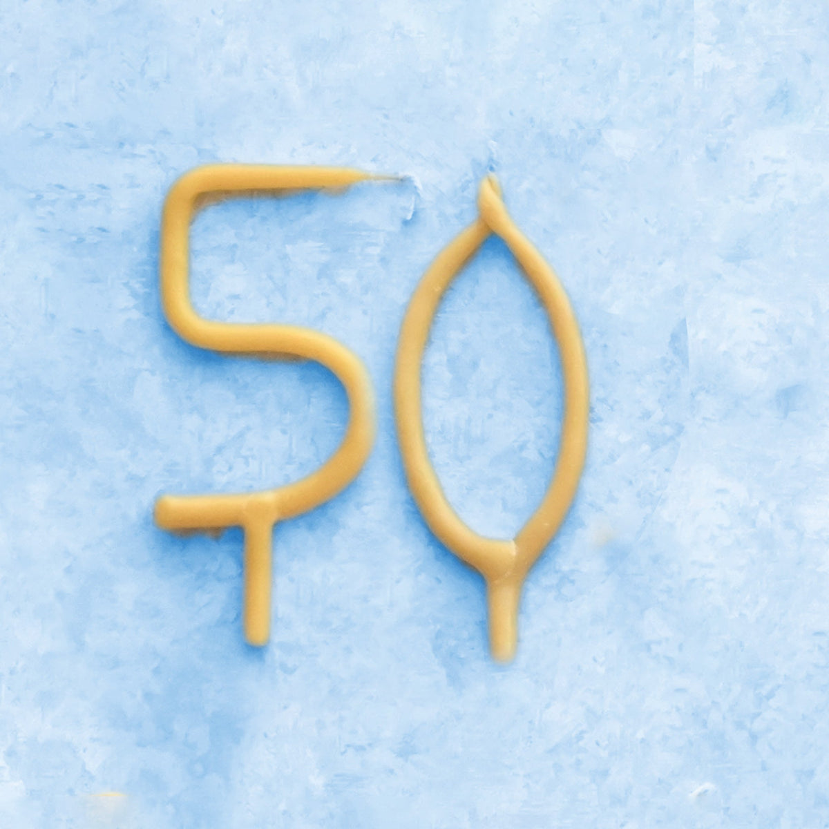 Handmade Number Birthday Beeswax Candles