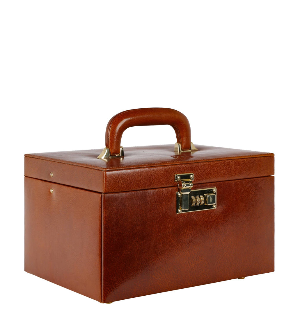 Italian Leather Jewelry Box - The Portrait of a Lady
