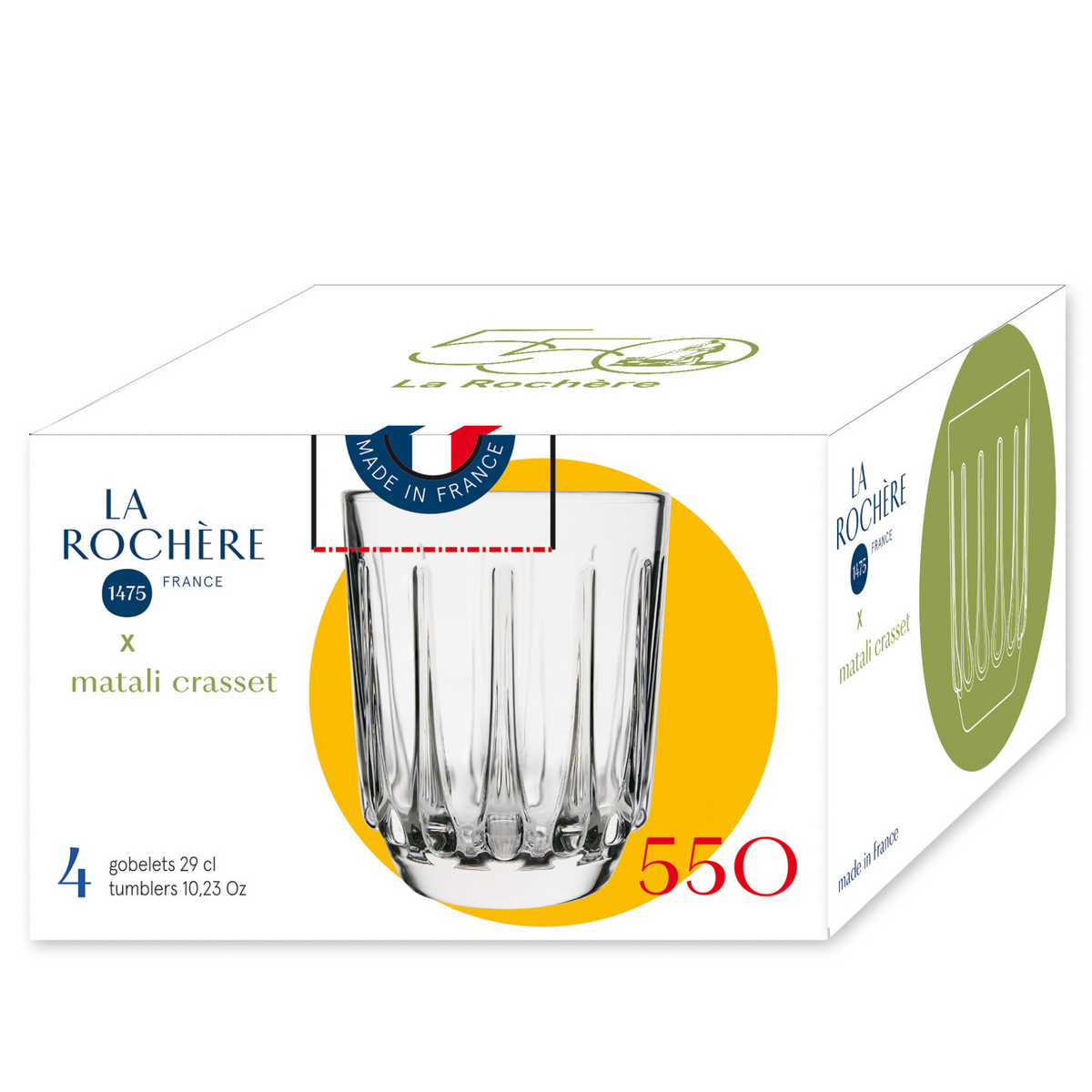 550 Anniversary Tumbler Set/4