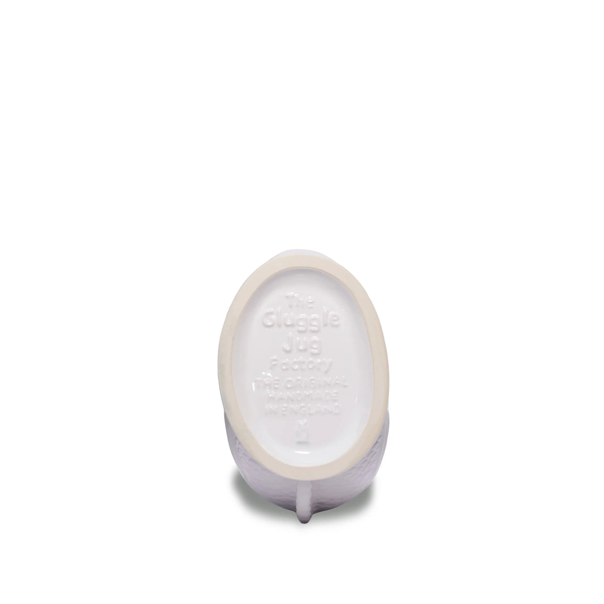 White Gluggle Jug- Large