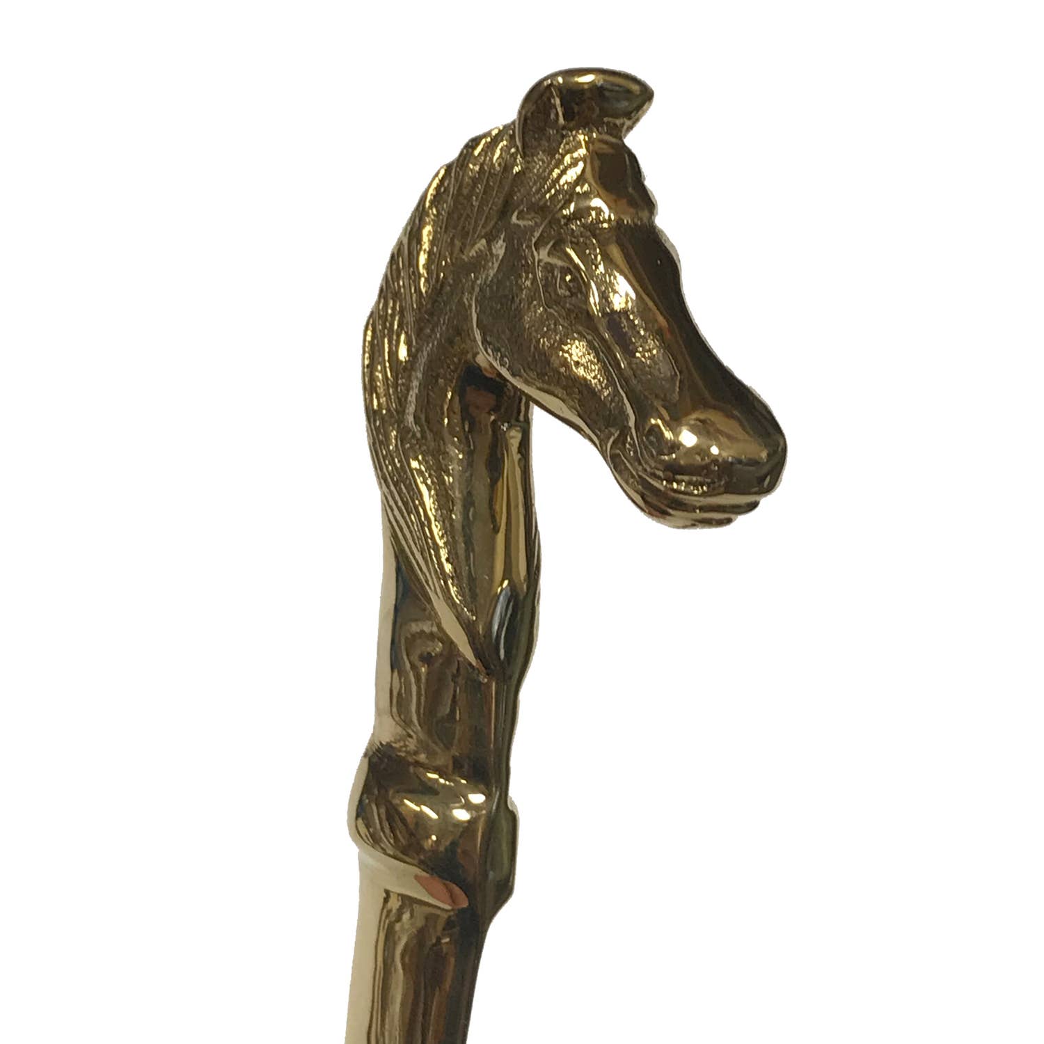 6 - 1/4" Solid Polished Brass Horse Head Letter Opener - Maison and Mer