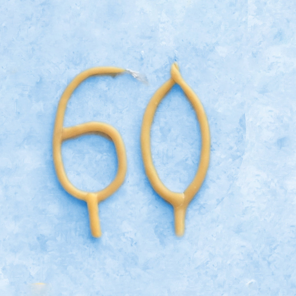 Handmade Number Birthday Beeswax Candles