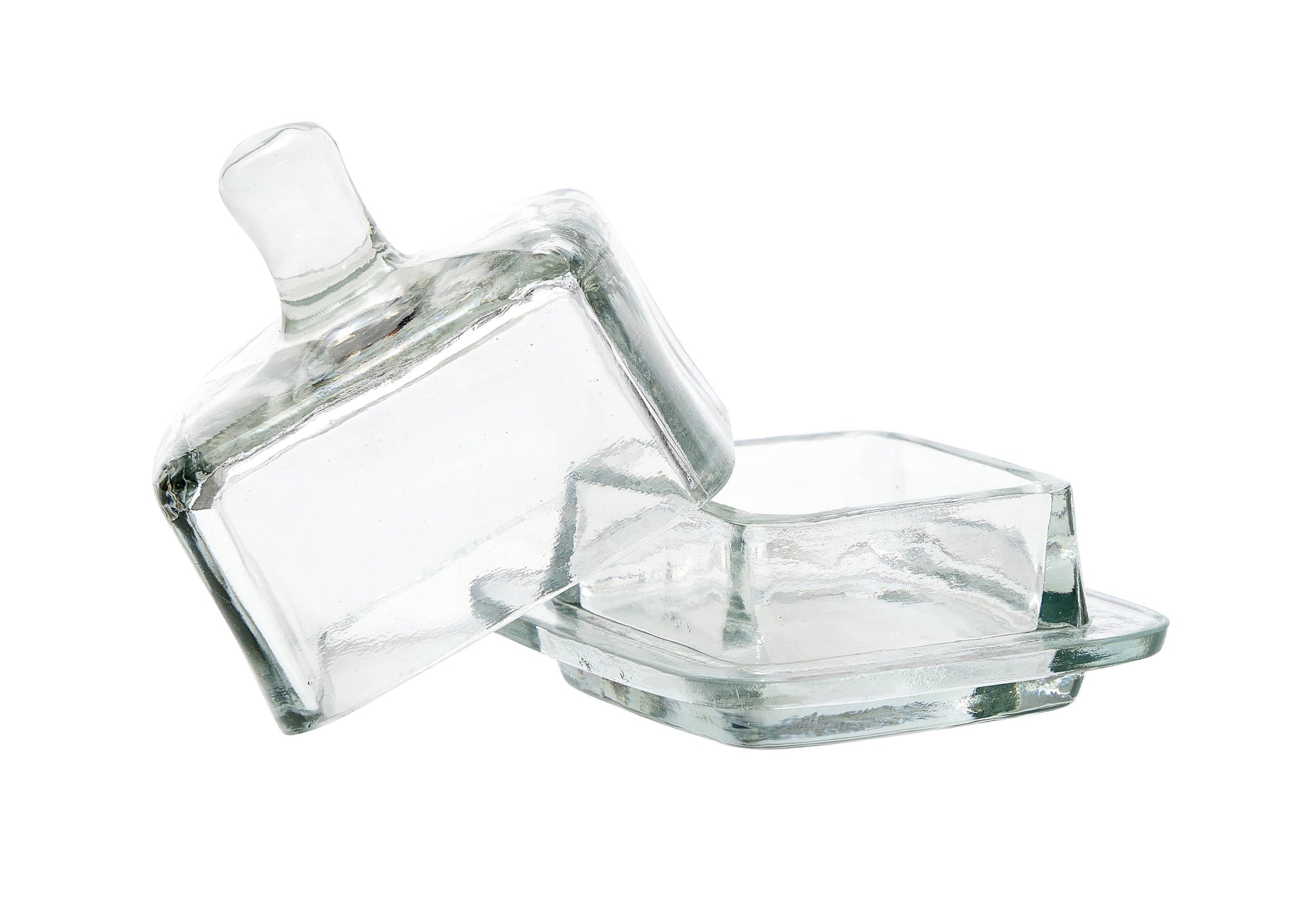 Maison Bistro Glass Jam Jar, Square