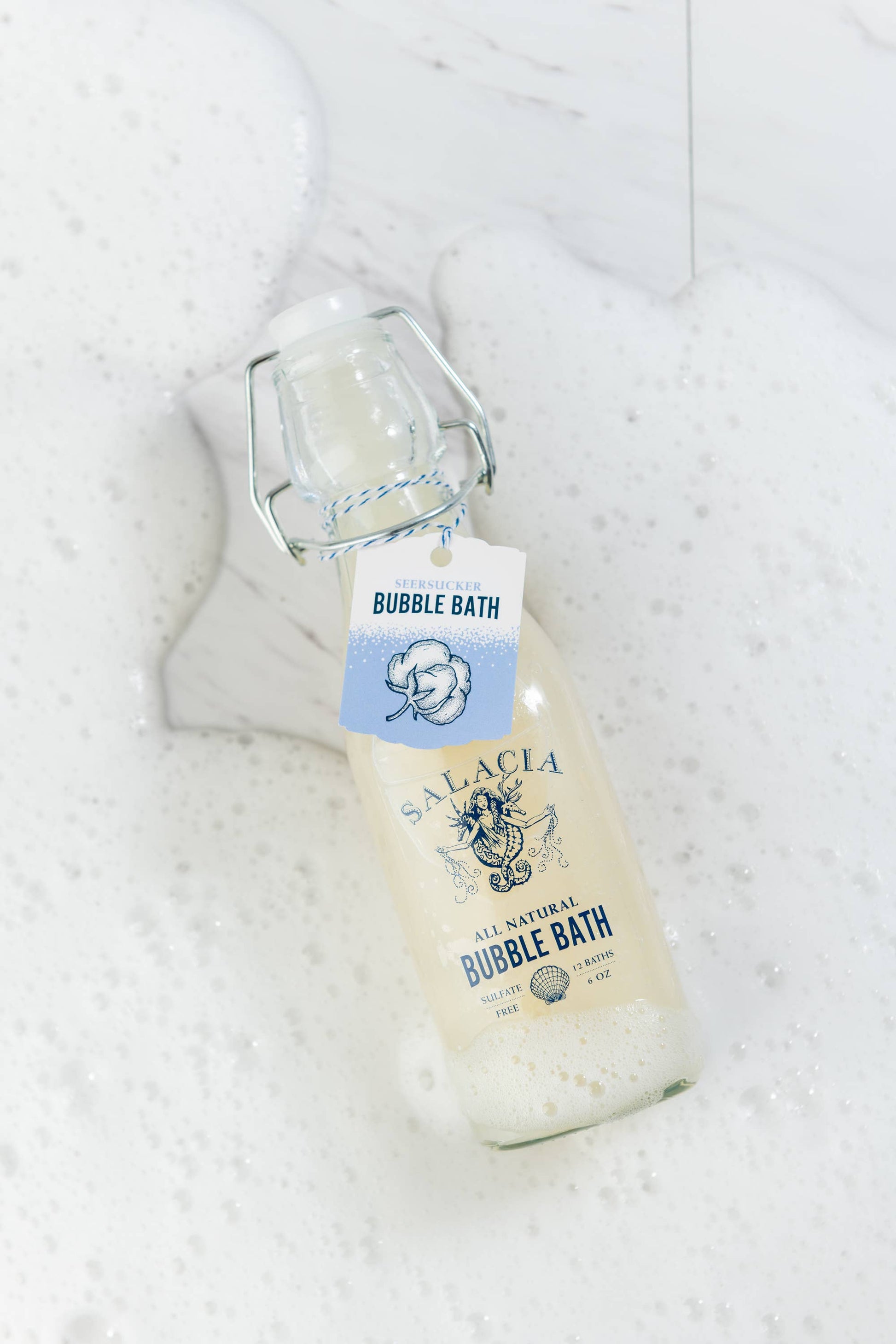 Bubble Bath-Seersucker