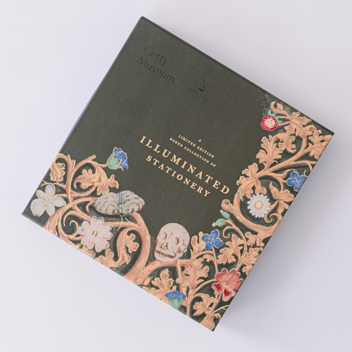 Skull Illumination Luxury Stationery Set -Getty Museum Limited Edition