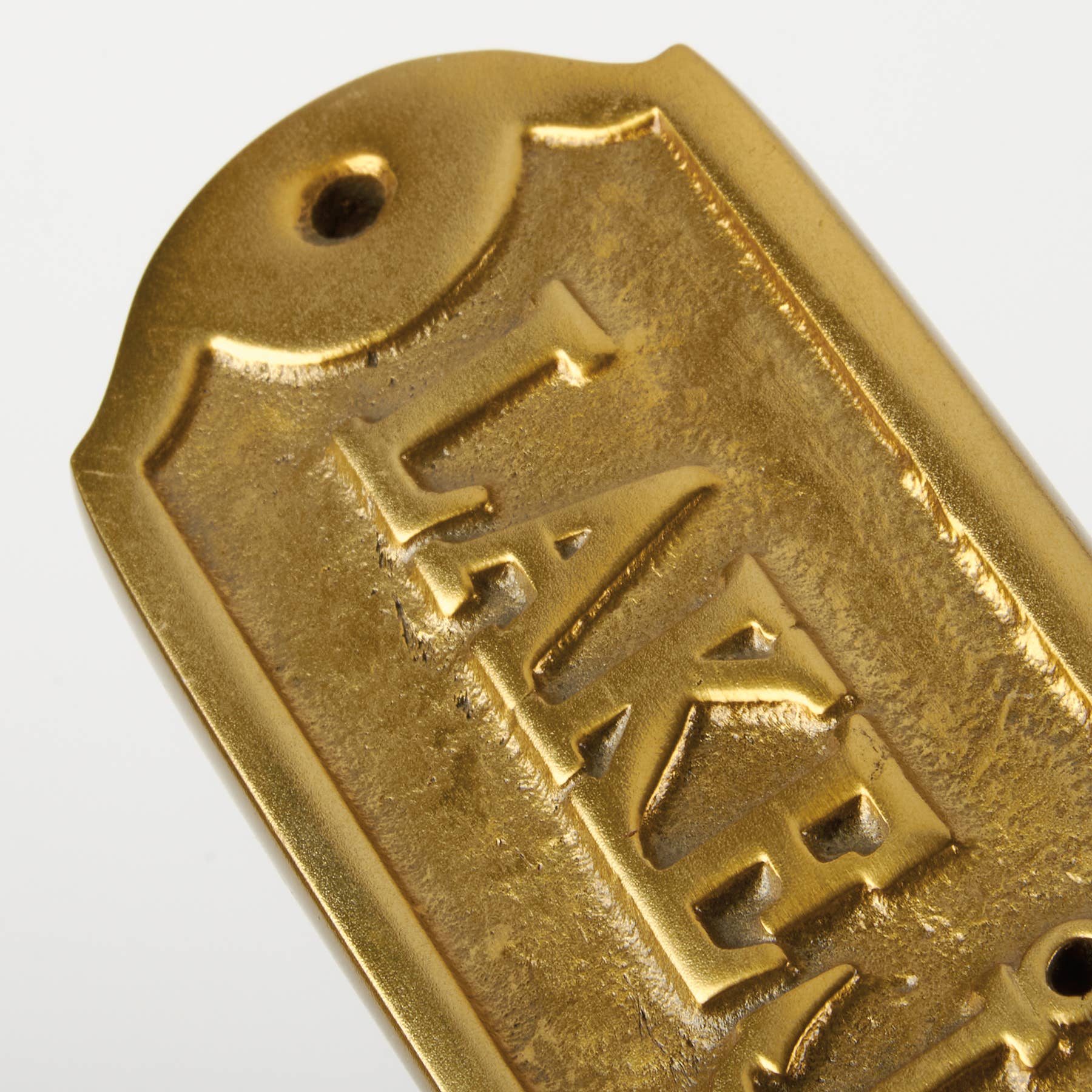 Lake House Door Plaque