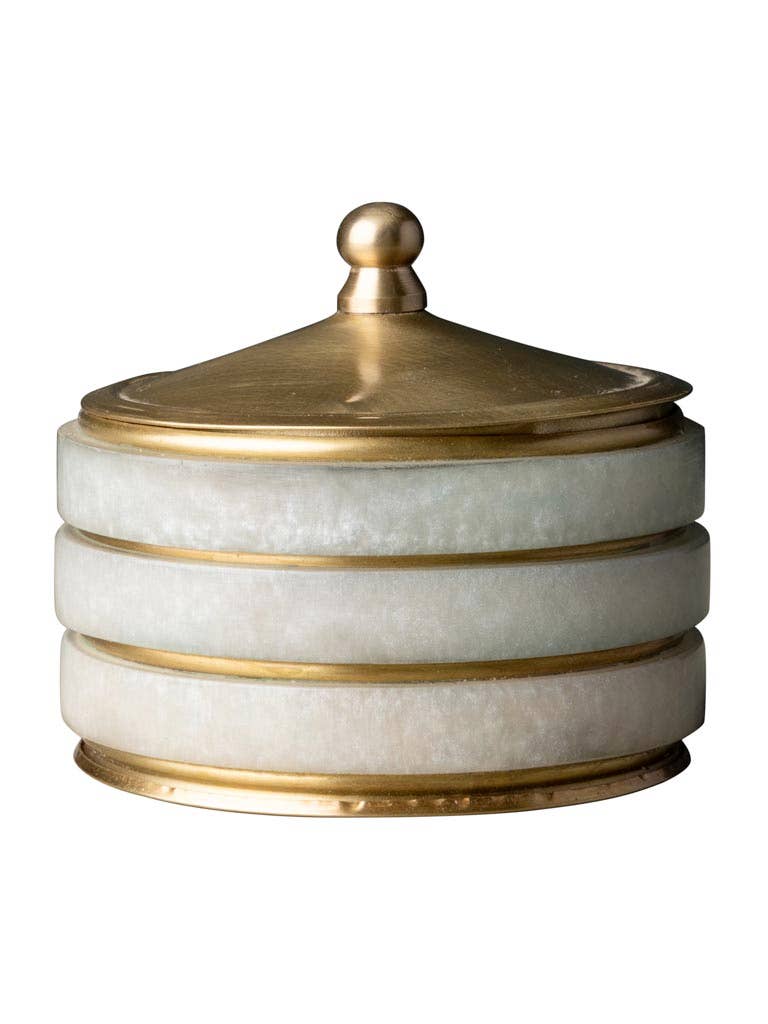 Small brass box