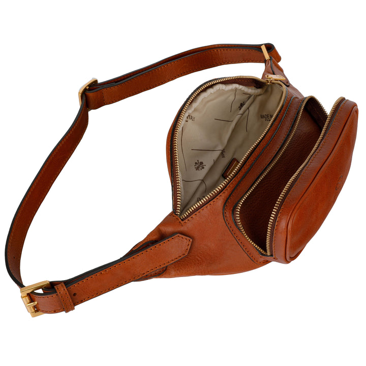 Leather Fanny Pack Belly Bag