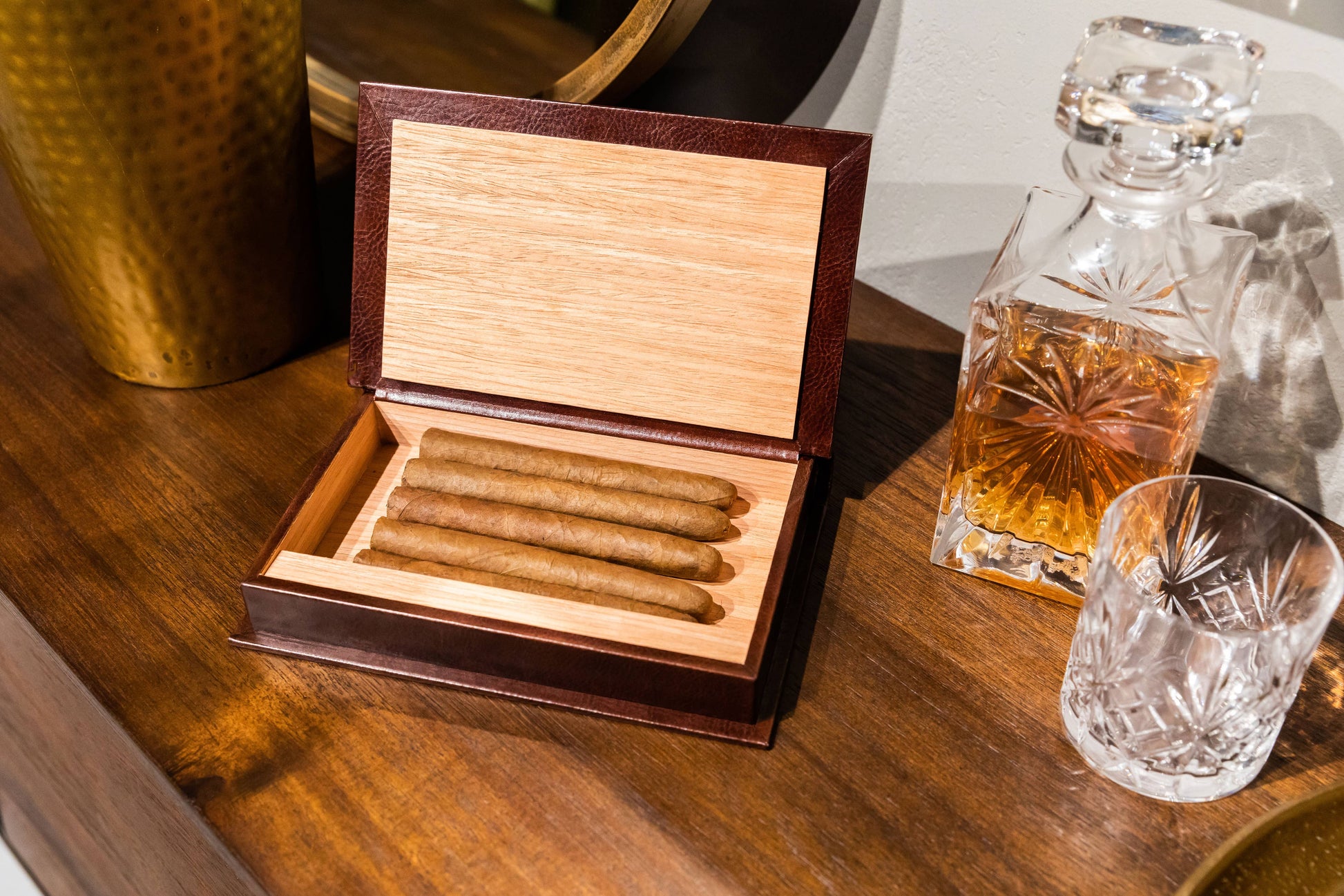 Leather Cigar Box - Howards End