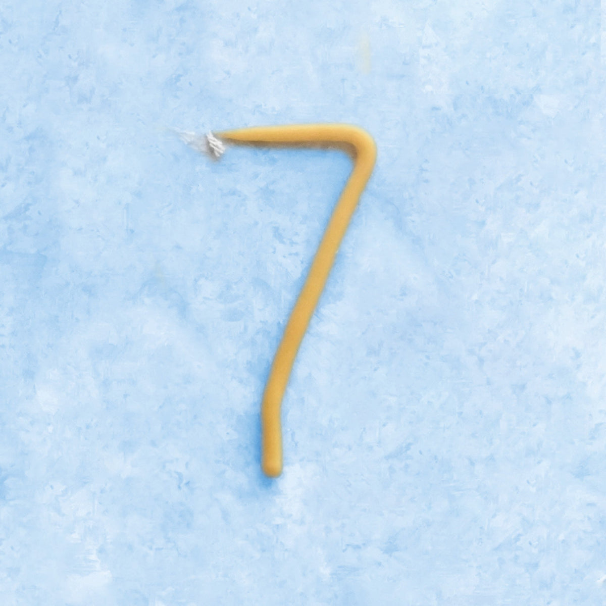 Handmade Number Birthday Beeswax Candles