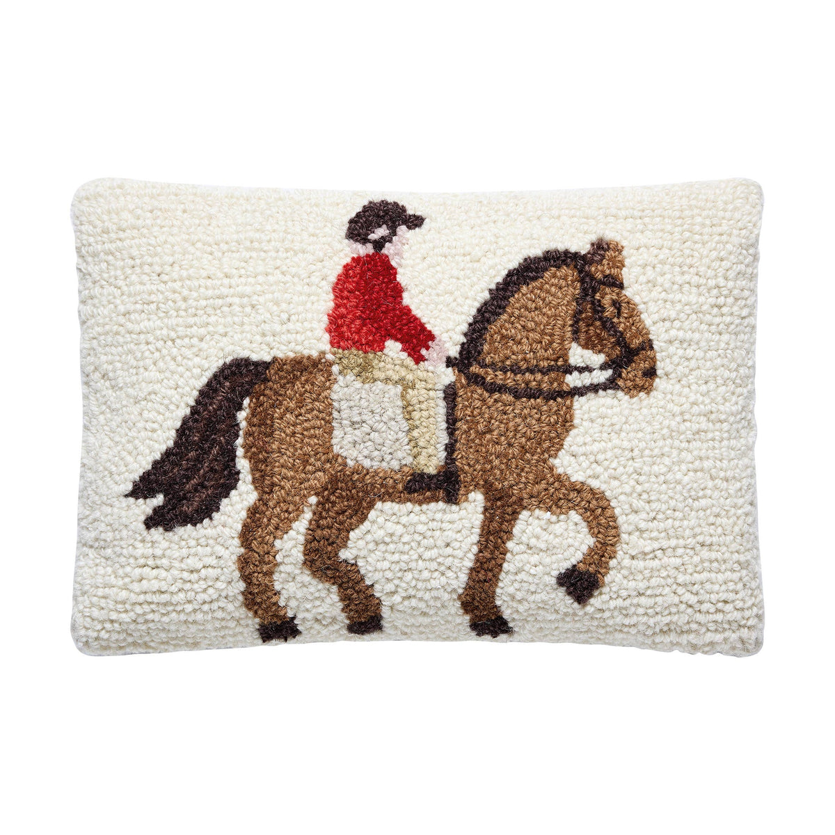 The Middleburg Horse Rider Hook Pillow