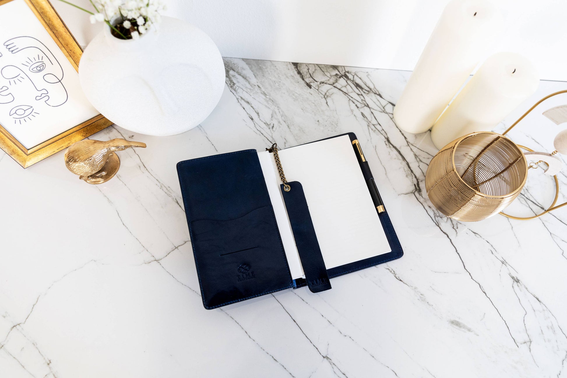 Leather Journal with A5 Notepad - The Diary of a Nobody