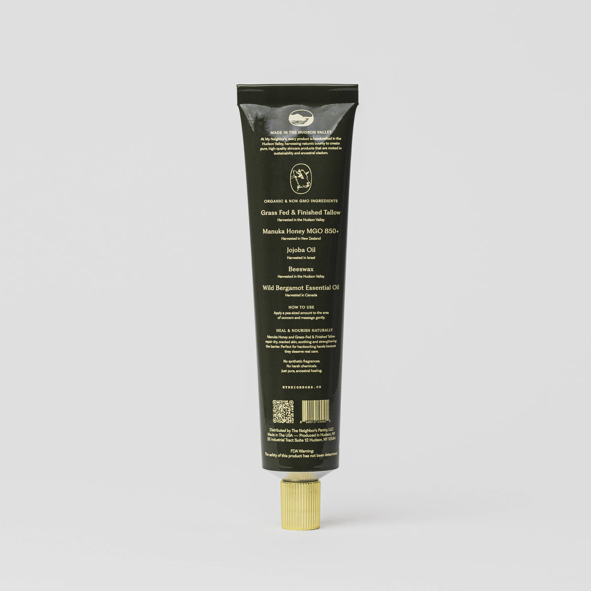 Manuka Honey & Wild Bergamot Tallow Hand Balm