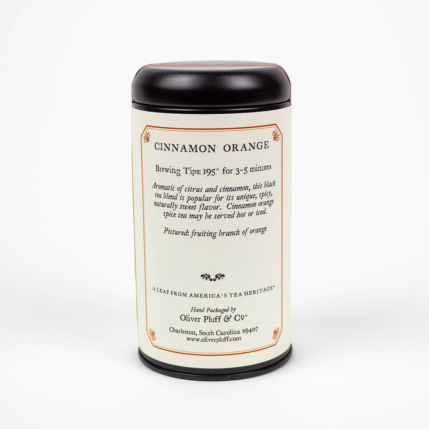 Cinnamon Orange Spice - 20 Teabags in Signature Tea Tin