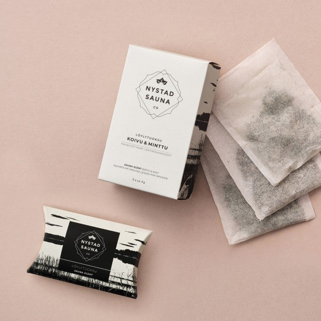 Birch & Peppermint Sauna Infusion Sachet –  2 pack