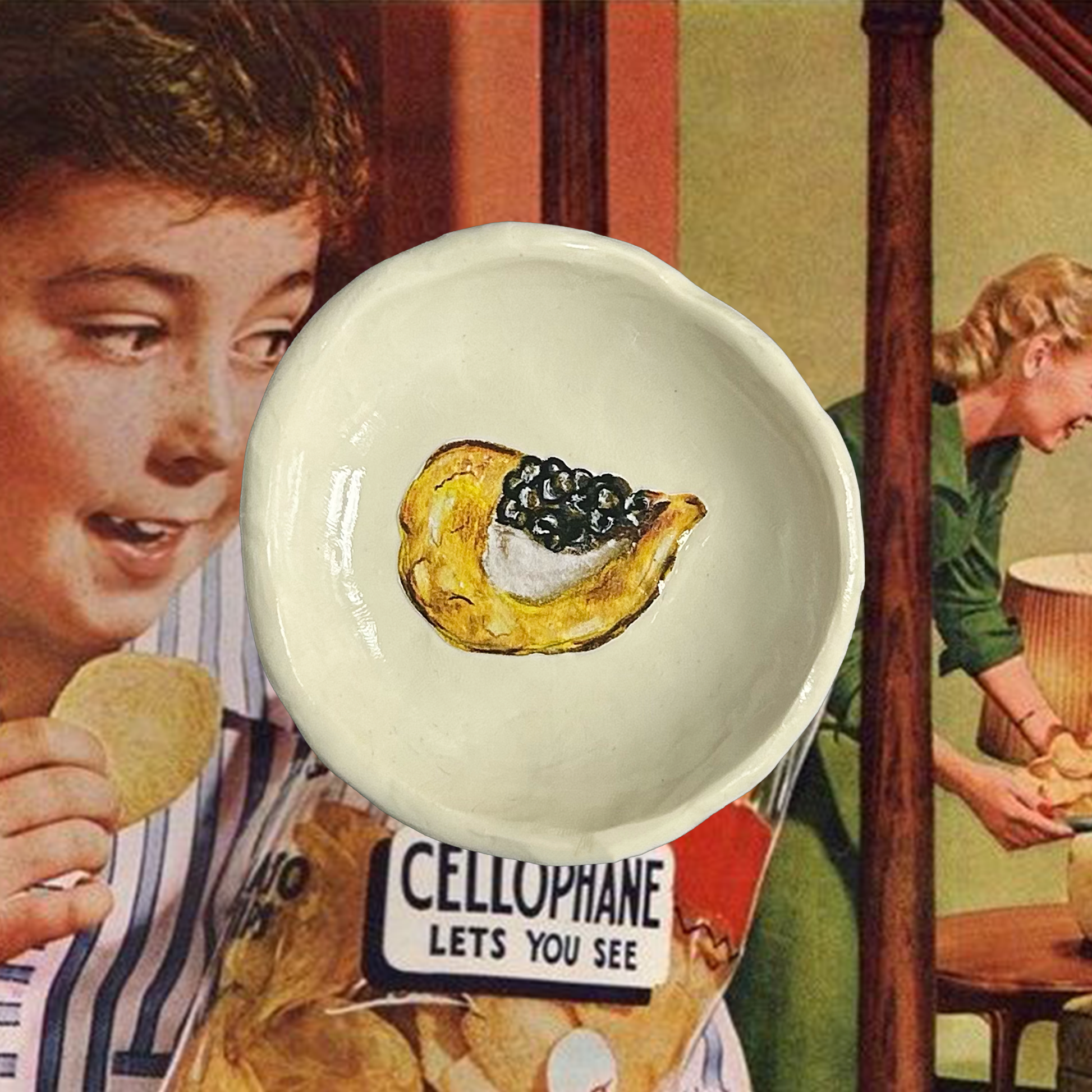 The Caviar & Chip Trinket Dish – Vineyard Collection