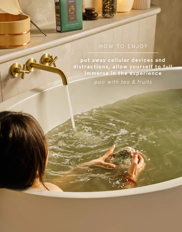 Ethereal Garden Tea Bath Mini -Rejuvenation & Relaxation