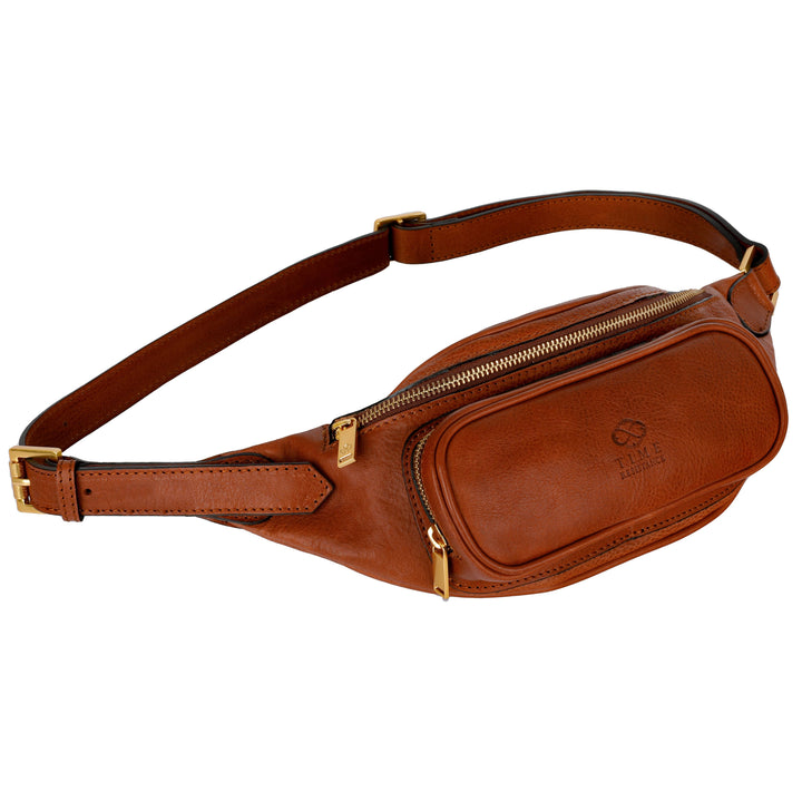 Leather Fanny Pack Belly Bag
