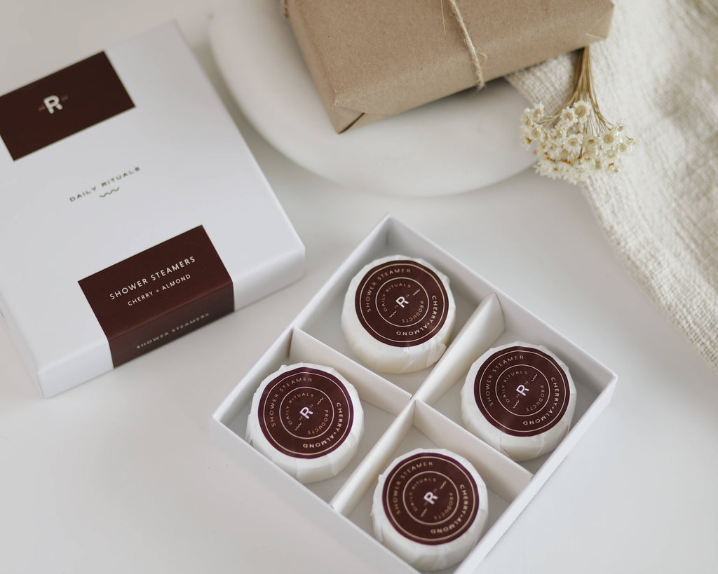 Cherry + Almond Steamers - 4 Tablets