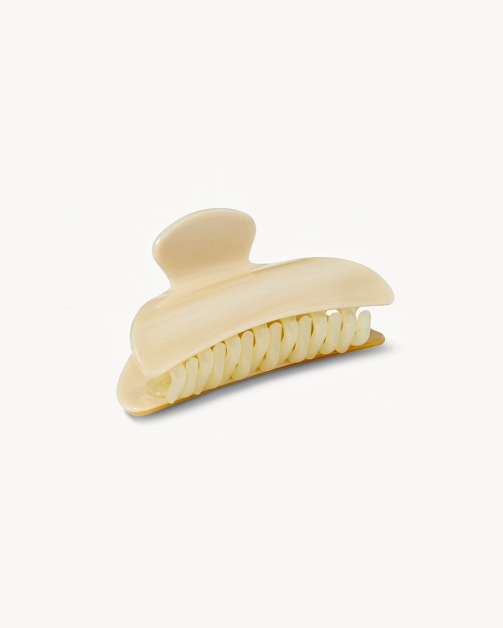Midi Heirloom Claw in Alabaster