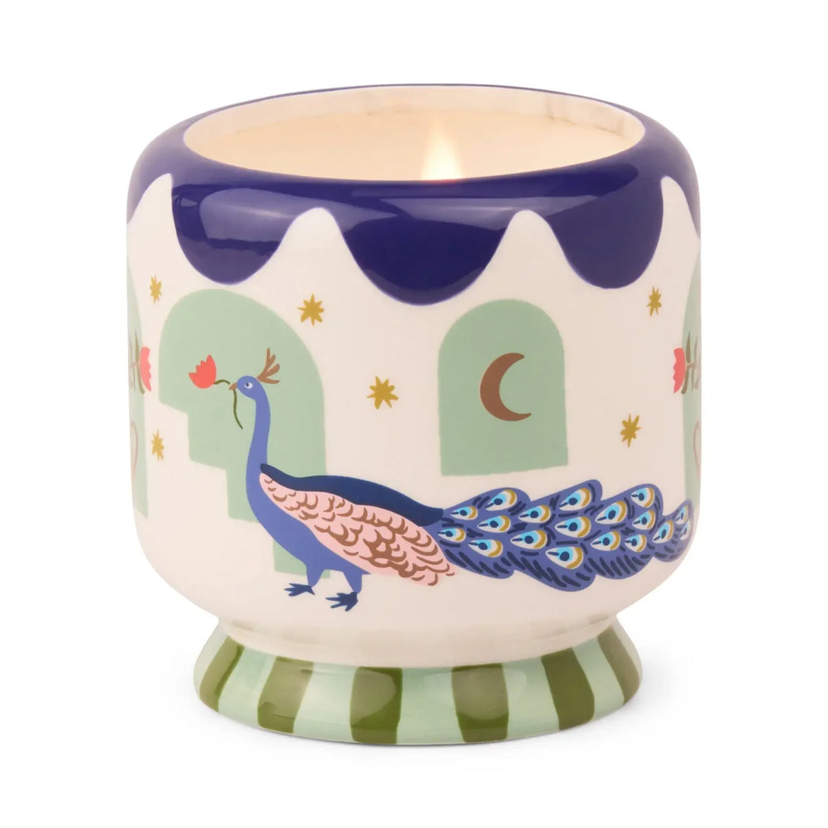 Paddywax Misted Lime Peacock - 8 oz Candle