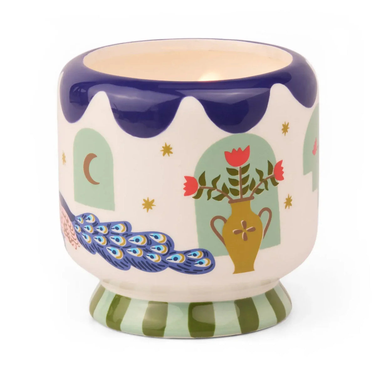 Paddywax Misted Lime Peacock - 8 oz Candle