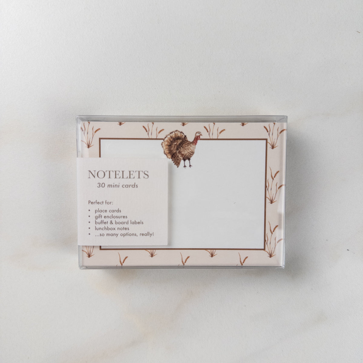 Turkey & Wheat Notelets
