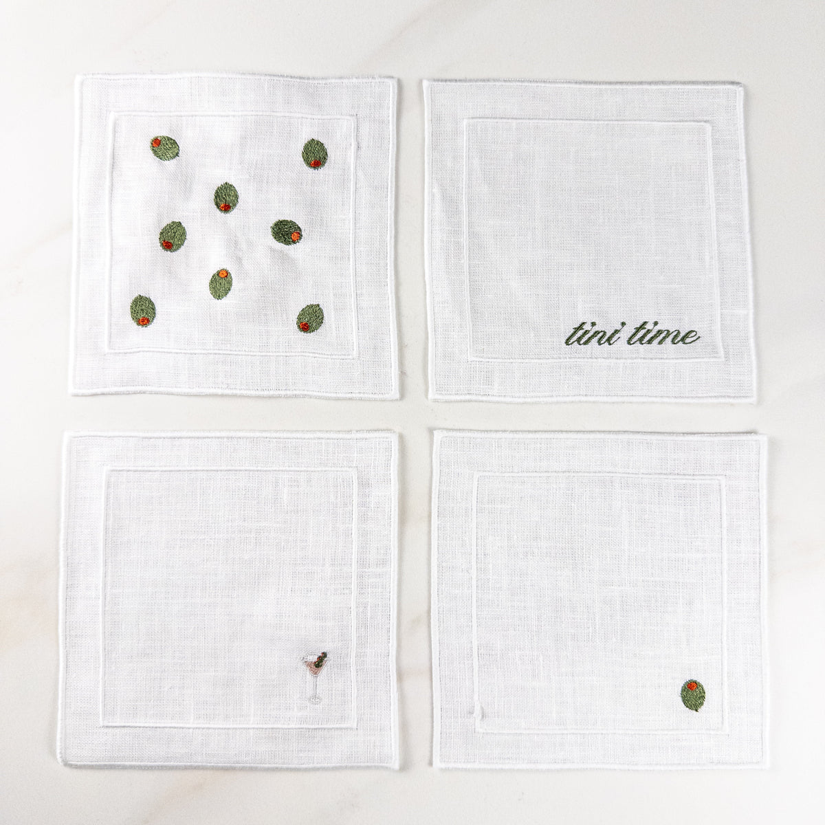 Tini Time Cocktail Napkins