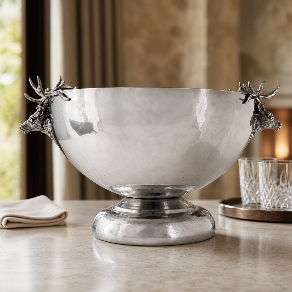 Elk Head Stainless Ice Tub