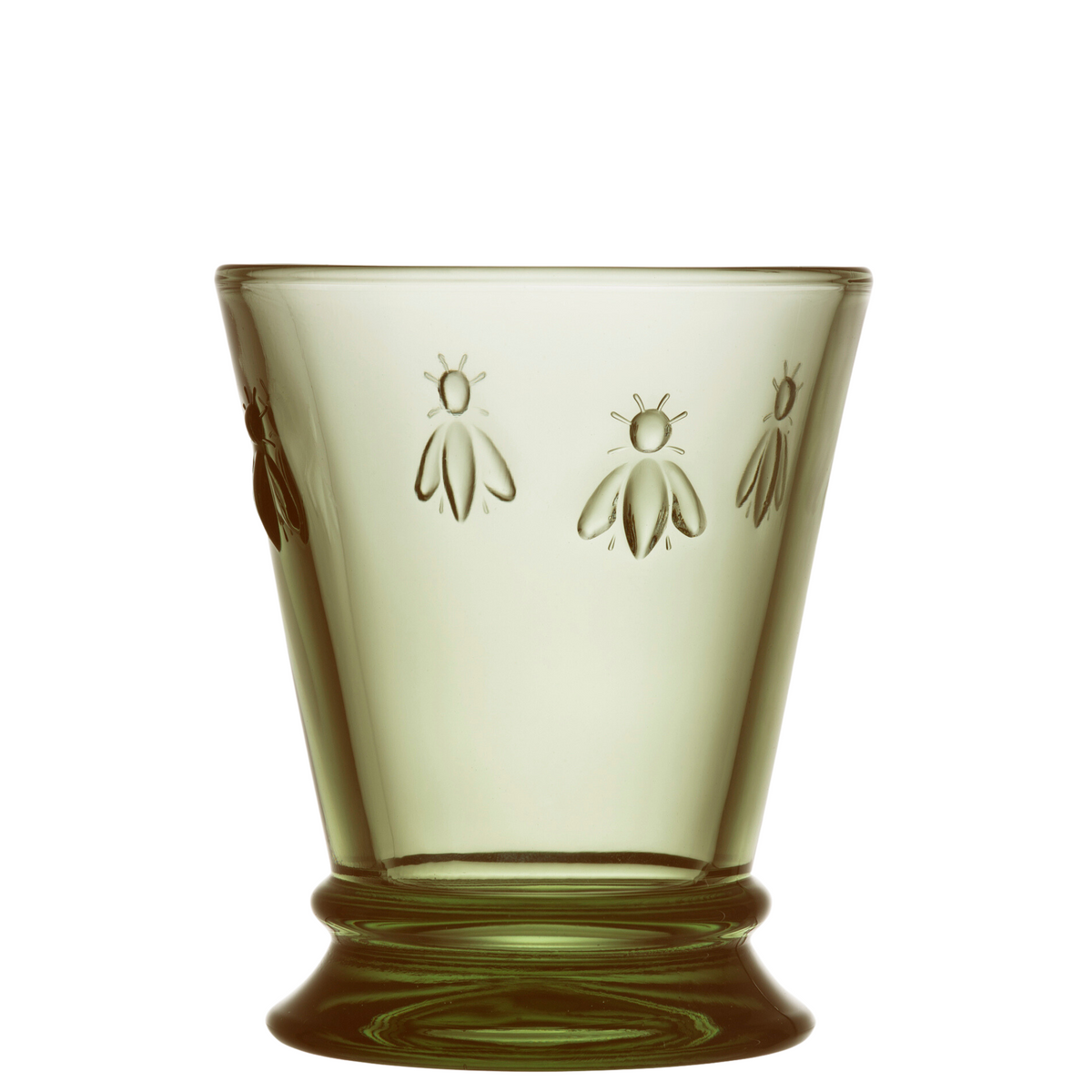 Juego de 6 vasos de aceitunas con forma de abeja