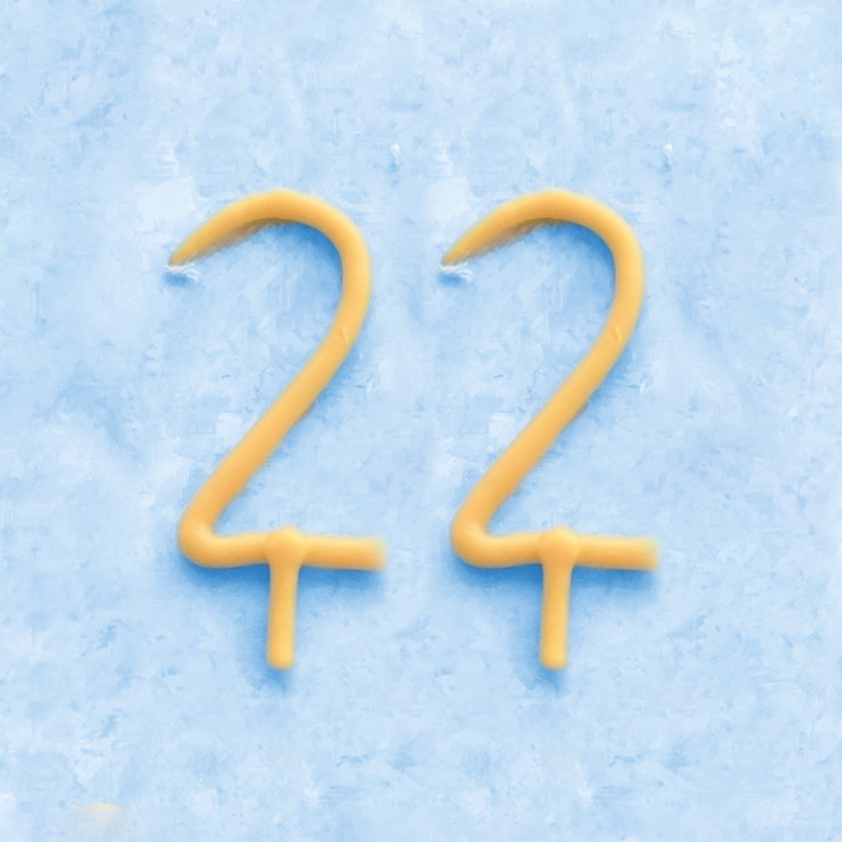 Handmade Number Birthday Beeswax Candles