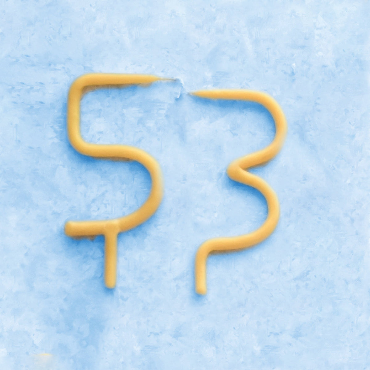 Handmade Number Birthday Beeswax Candles