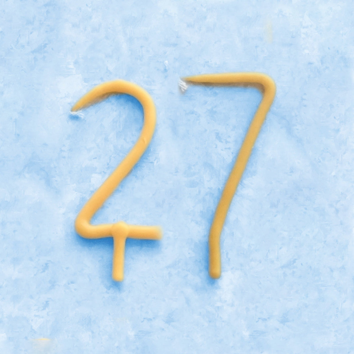 Handmade Number Birthday Beeswax Candles