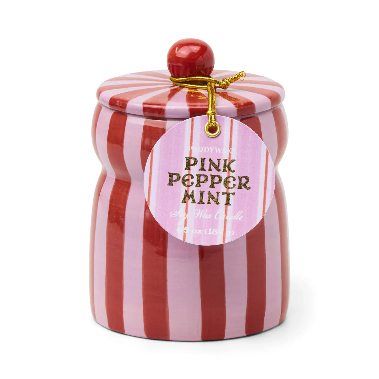 Paddywax Pink Peppermint - 6.5 oz Candle
