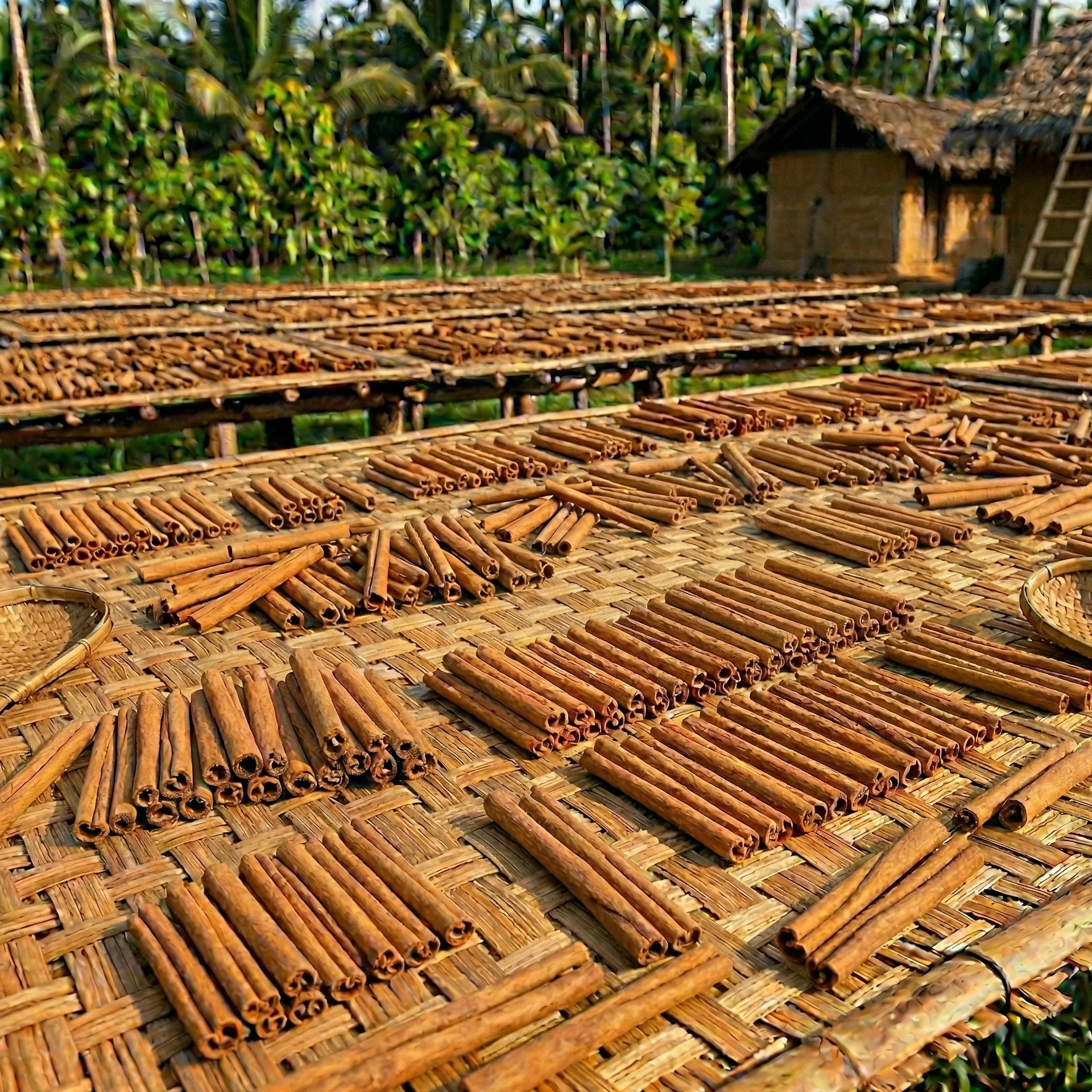 Maison Gabrielle- Ceylon Cinnamon Sticks Épicière Tin 50 G