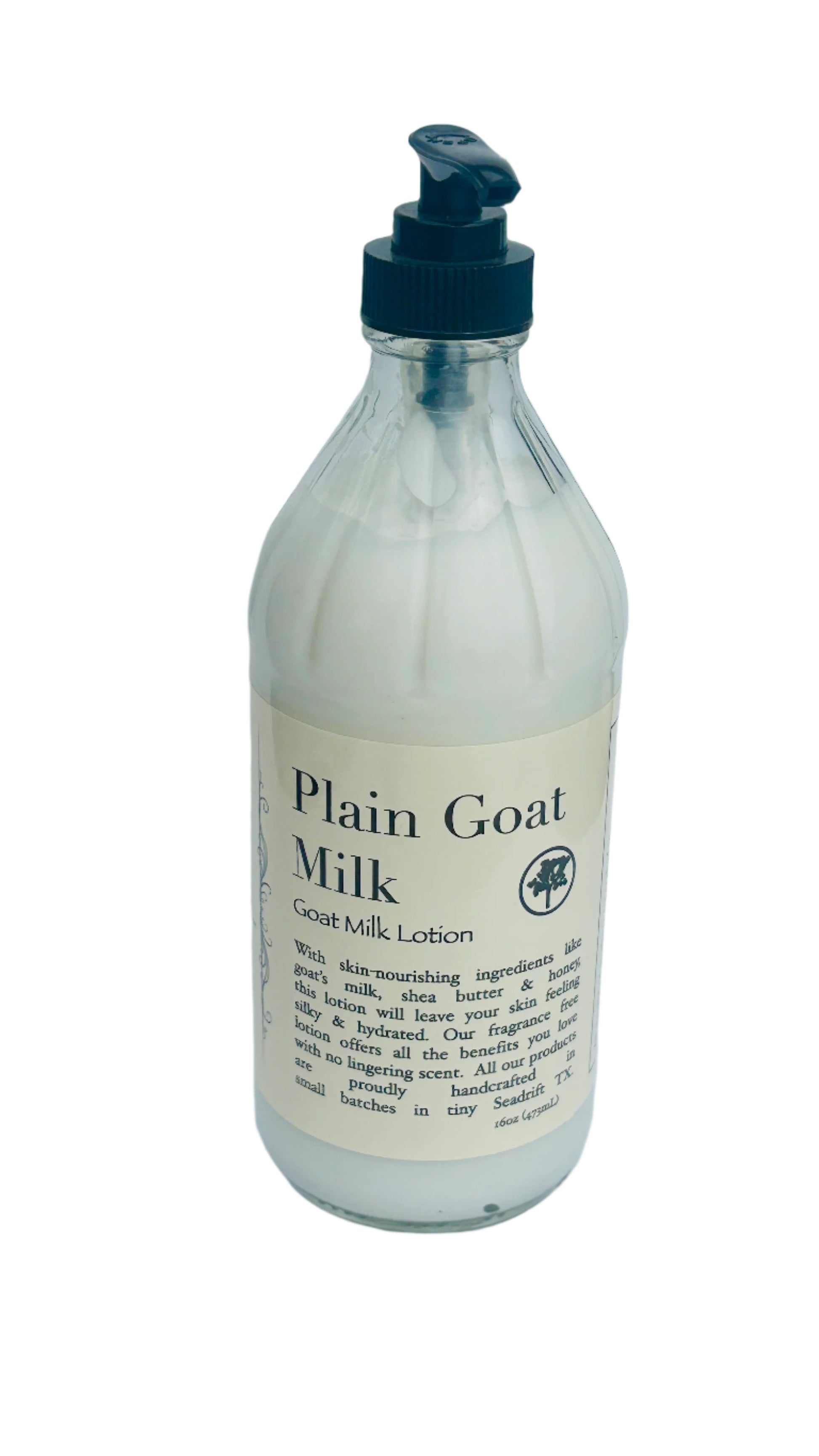 Loción de leche de cabra de 16 oz