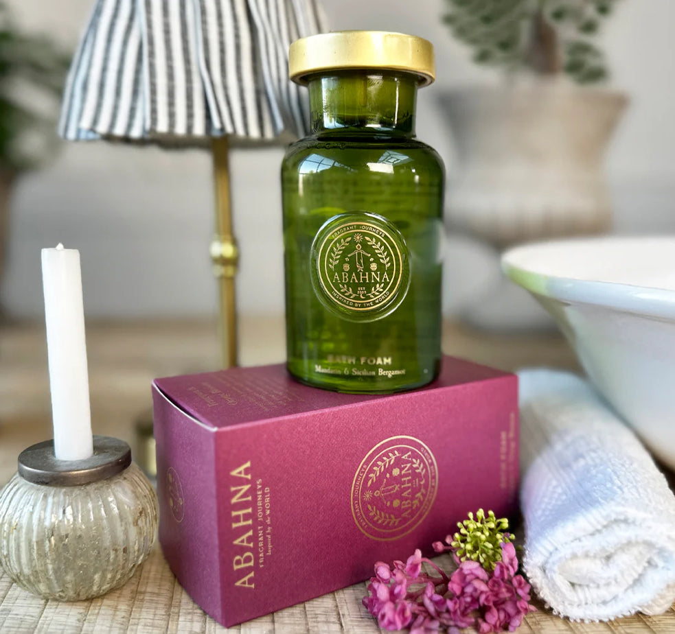 Botanical Bath Foam- Frangipani & Orange Blossom