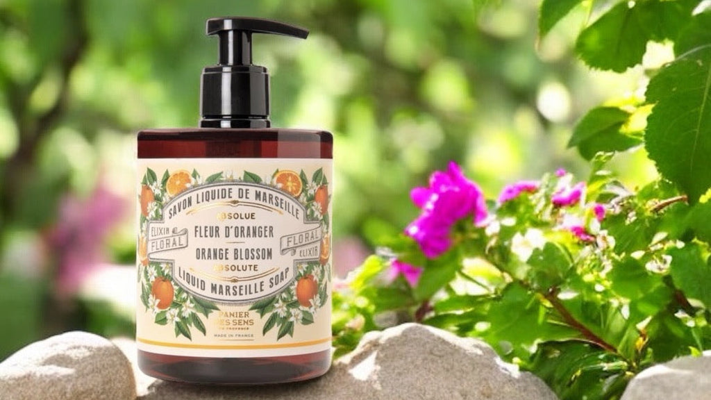 Jabón líquido de Marsella de flor de naranja de 16.9 fl oz