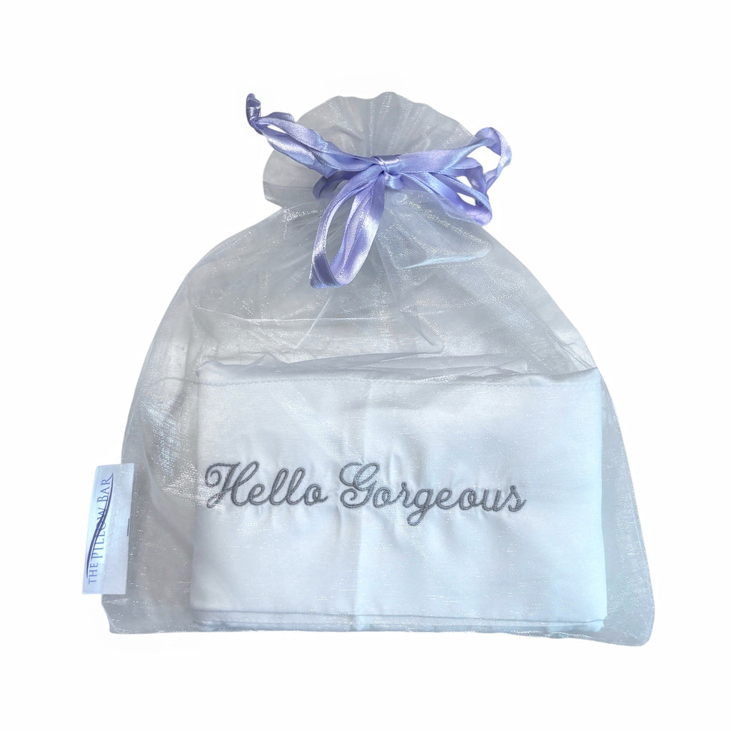 White Satin Pillow Case