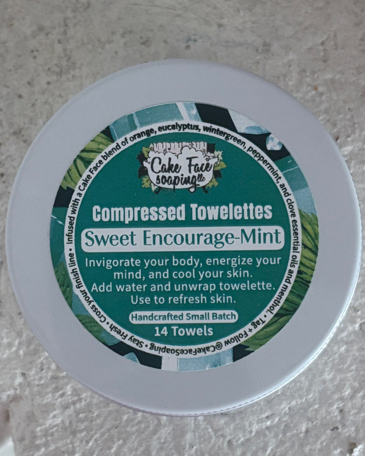 Compressed Towels - Mint