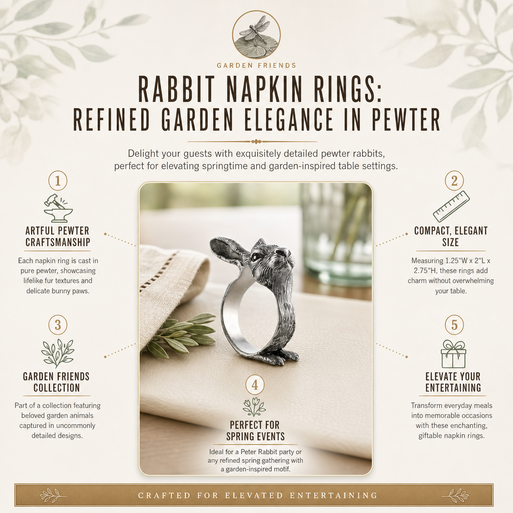 Rabbit Napkin Rings
