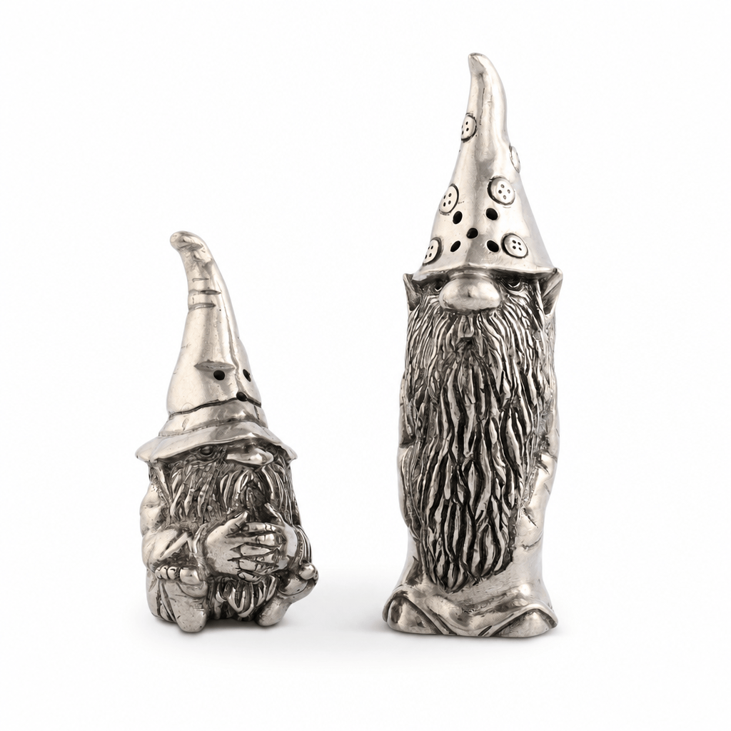 Gnome Pewter Salt and Pepper