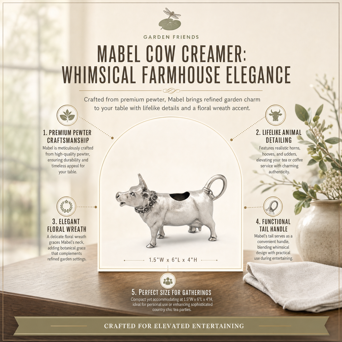 Mabel Cow Creamer