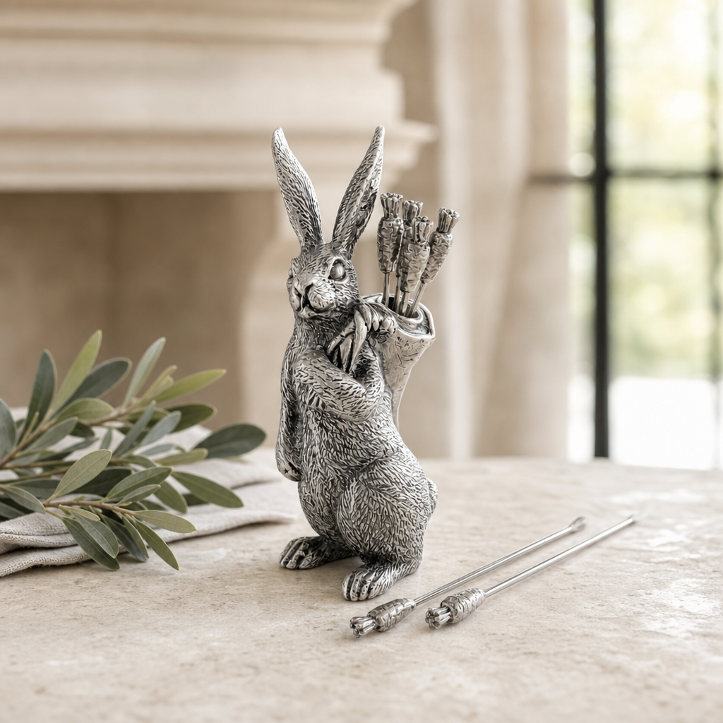 Rabbit with Carrot Picks